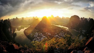 山谷风景