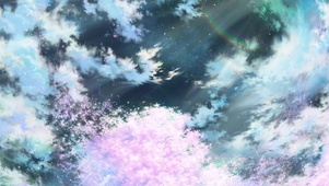 4K天空落花