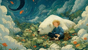 星海游鱼下的休憩时光