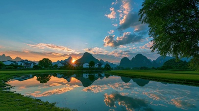 乡村美景4K