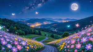 明月花海