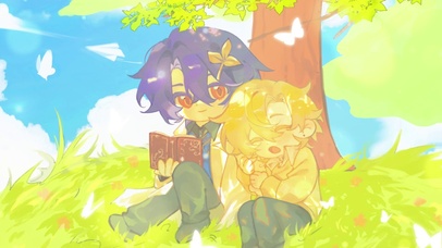 树影微光-春日相伴理砂only