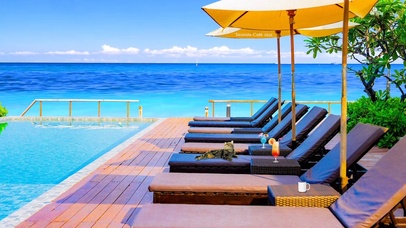 舒适海滩咖啡馆