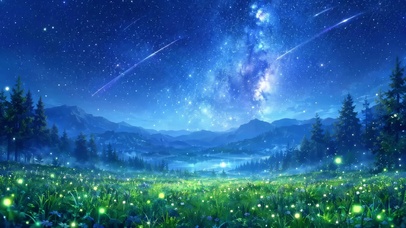 漫天流星