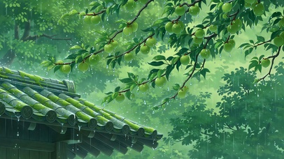 林间绿景