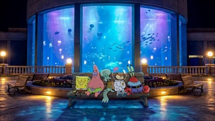 海洋馆的海绵宝宝