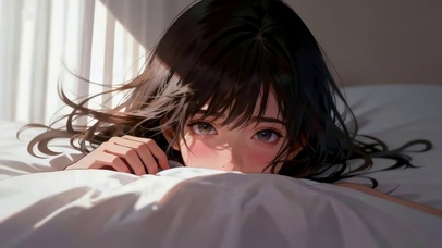 懒床的女孩