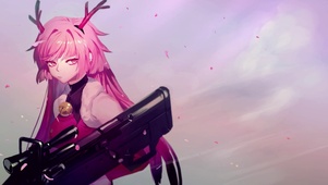 樱花 枪 少女