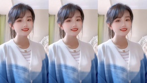 甜美小美女可爱乖巧呆萌治愈甜妹