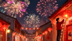 过年带鱼屏双屏