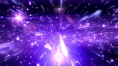 空间恒星紫色蓝色粒子浪漫