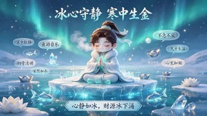 冰心守静，寒中生金