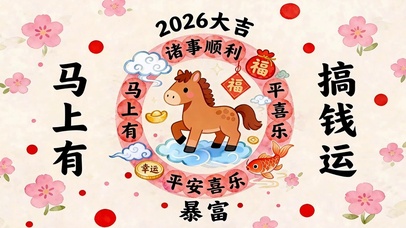 2026大吉 诸事顺利