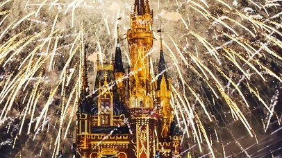 烟花-迪士尼城堡2.0