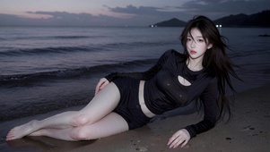 海边少女