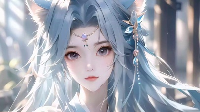 唯美猫耳少女