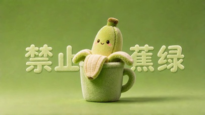 禁止蕉绿
