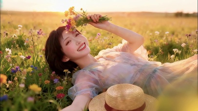 沉醉旷野暮光的少女