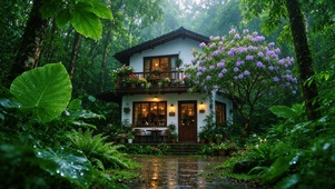 森林小屋