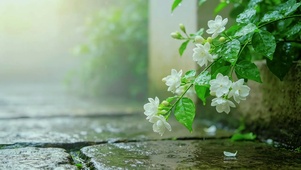 唯美清新茉莉