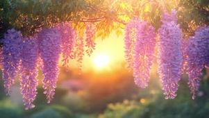 紫藤花开