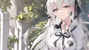 甜甜的女孩儿