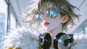 列车上的少女