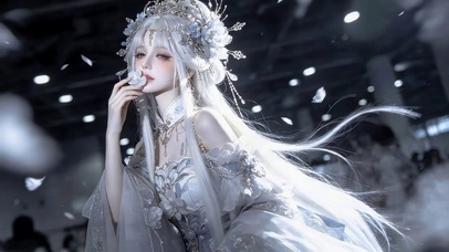 治愈可爱女孩