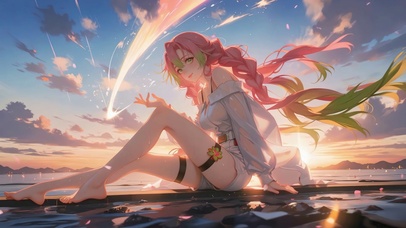 日落流星甘露寺蜜璃