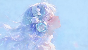 可爱小清新女孩