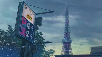 无缝永久循环下雨天 超清调色