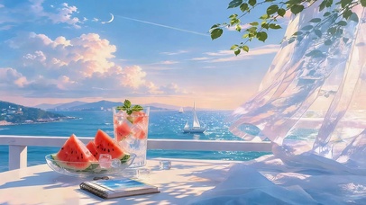 夏日海滨