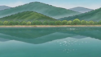 碧波中的小鸭子