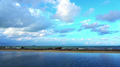 大海青空