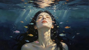 水下女孩