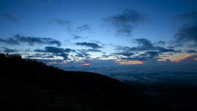 高原云海朝霞