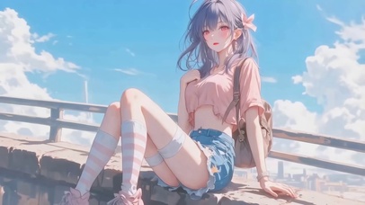 清新治愈美少女