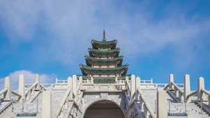 4K 高清 韩国首尔景福宫