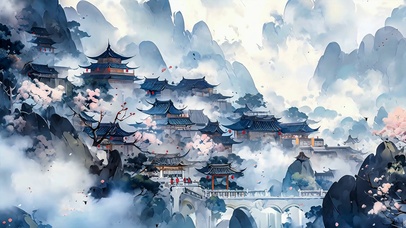 动漫场景插画AI