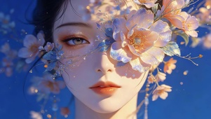 鲜花女孩