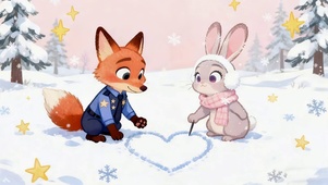 雪地玩耍的好伙伴