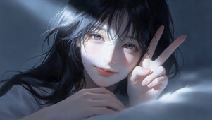 可爱治愈女孩