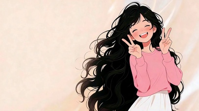 爱笑的女孩运气不会差