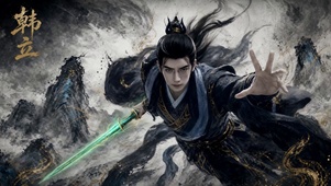 韩立4k凡人修仙传水墨动态壁纸