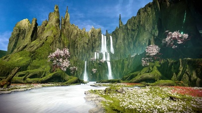 高山流水世外桃源