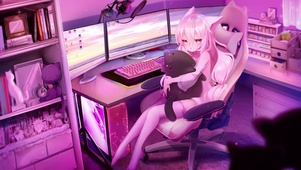 猫耳电竞少女