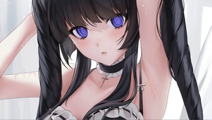 深邃眼神少女 