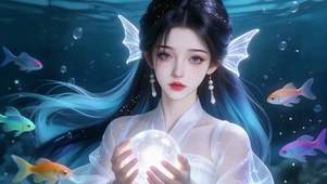 水中人鱼魔法少女