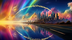 唯美夜空 梦幻壁纸