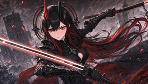 女剑士